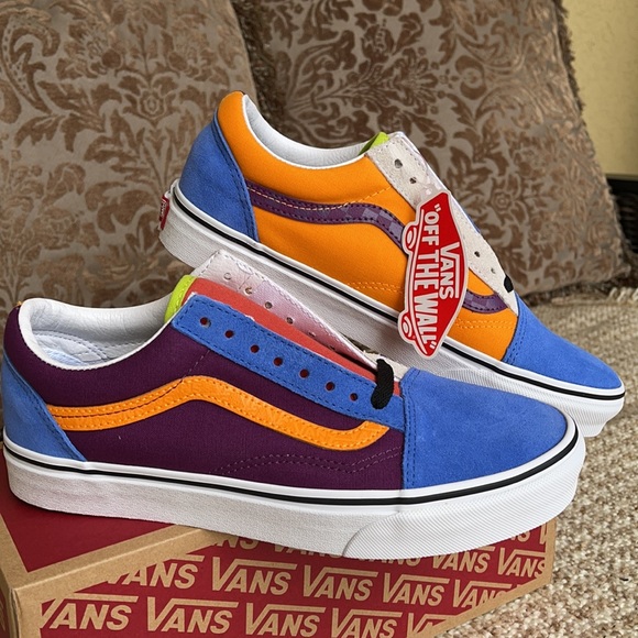 Vans Old Skool Mix & Match Gpjcbgtmr/gold Men’s - Picture 8 of 16